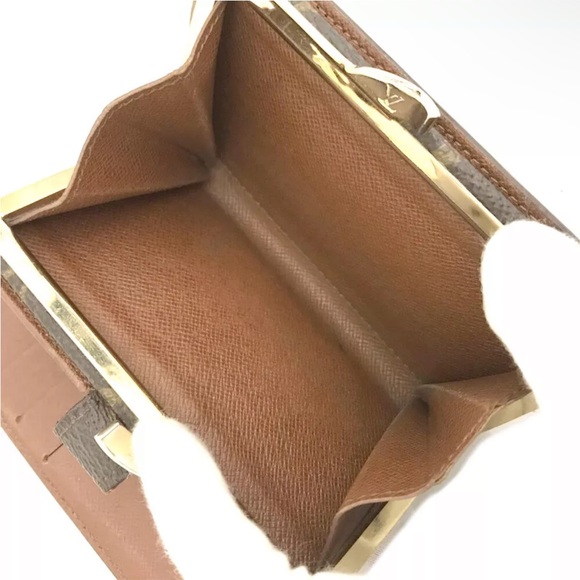 Louis‎ Vuitton Monogram Porte Monnaie Billets Viennois Bifold Wallet/6AA0450 - Picture 7 of 8